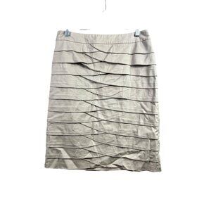 Larry Levine Stretch Women's Tan Skirt